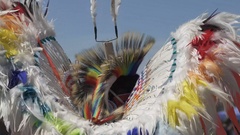 Native American Indian Dancers In Traditional Regalia Pow 140804381