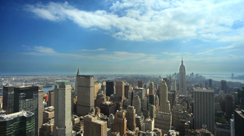 New York City Timelapse Empire State Building NYC Beautiful Manhattan USA