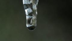 Icicle Melting Macro Closeup in Spring [44932739] | 写真素材・ストックフォトのアフロ