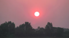 India Kerala sunset purple sky over shadowy trees 4 [45267915] | 写真素材・ストックフォトのアフロ