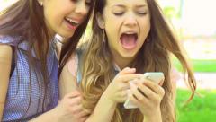 Two teen girls having fun in a park. Slow motion 240 fps. Full … [46377191] | 写真素材・ストックフォトのアフロ