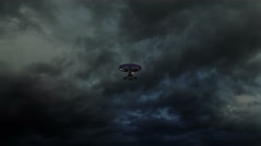 4K High Tech Film Camera Drone in Action 3D Animation 3 [138622925] | 写真素材・ストックフォトのアフロ