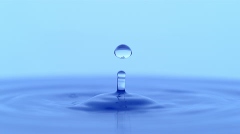 Water drop in slow motion; shot on Phantom Flex 4K at 1000 fps