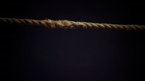 Breaking Rope in Super Slow Motion