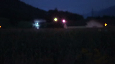 Corn field UFO sighting