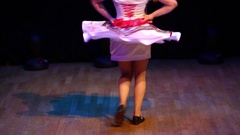 Legs of a young girl in Russian traditional dress dancing on … [139264750] | 写真素材・ストックフォトのアフロ
