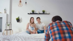 Photoshooting with kids models at studio as new home [44667046] | 写真素材・ストックフォトのアフロ