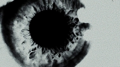 Eyes Blinking Grunge Strobe Visual Effect VJ Loop