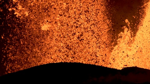 Volcanic eruption of Kilauea volcano in Hawaii at the end of May 2018, Fissure 8