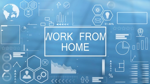 Work from Home, Animated Typography