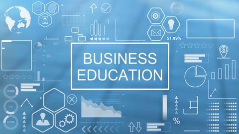 Business Education, Animated Typography