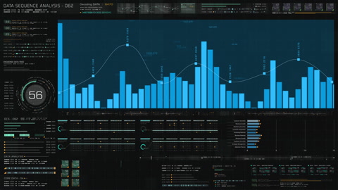 Business Infographic Screen Mockup