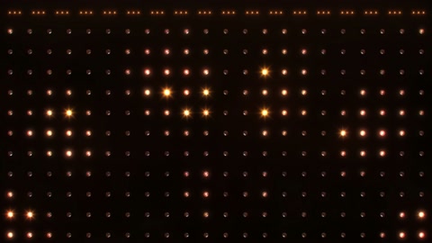 Shining stage lights in spreading semicircles and strips, for stage effect.