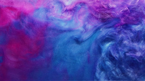 color smoke motion ink explosion water blue pink