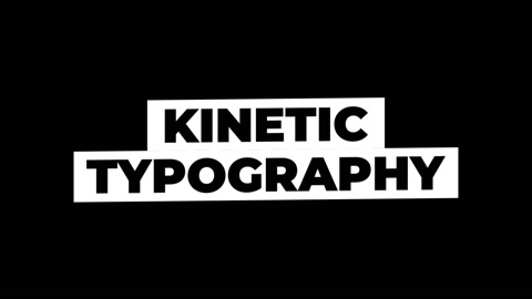 Kinetic Typography