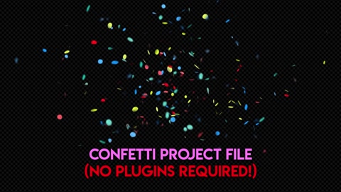 Confetti Generator. No Plugins