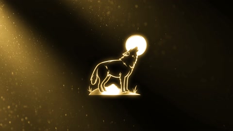 cinematic epic gold silver logo animation