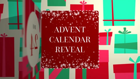 Advent Calendar Window Reveals